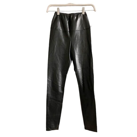 Wilfred Free Aritzia Daria Vegan Leather Pants XS - Picture 2 of 6